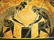 Tanz einer Bacchantin, Wandfries in Pompeji, um 50 v. Chr.