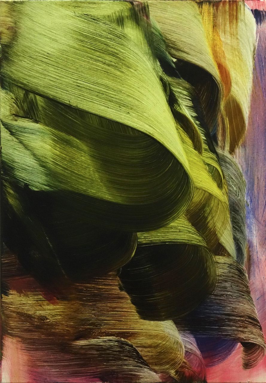 Isa Dahl, wanderung, 2017, Öl auf Leinwand, 100 cm x 70 cm, Preis auf Anfrage, dai021kü