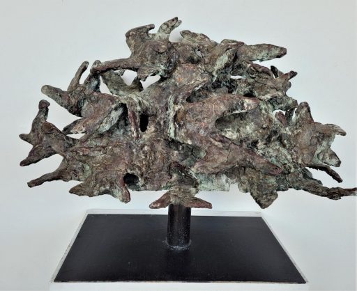 Emil Cimiotti, Baum, 2011, Bronze gussrau, 57 cm x 77 cm x 40 cm, Preis auf Anfrage, Galerie Cyprian Brenner