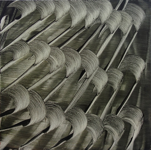 Isa Dahl, sonst , 2016, Öl auf Leinwand , 100 cm x 100 cm , Preis auf Anfrage, dai148kü