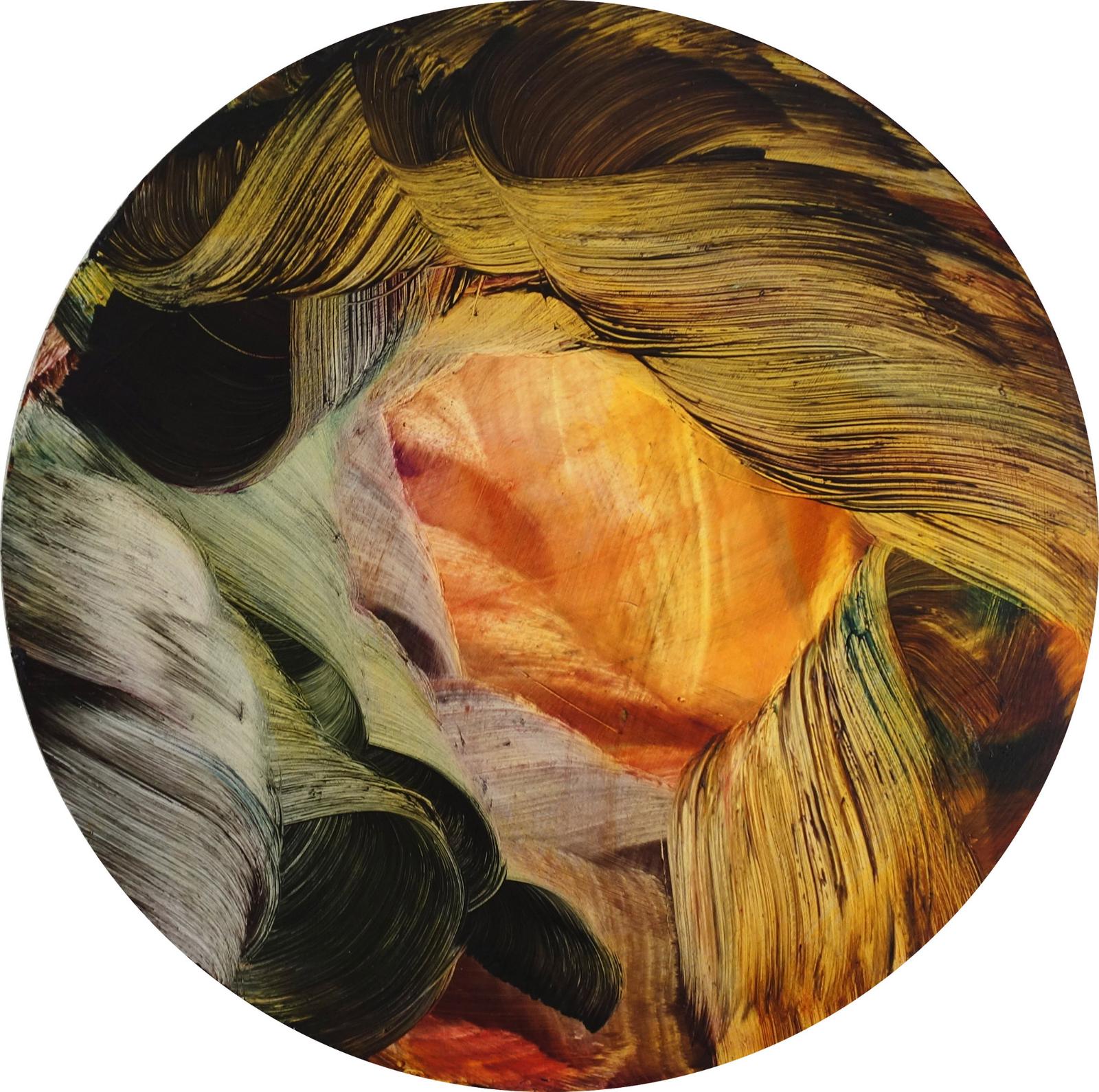 Isa Dahl, Flowers 24hours, 2018, Öl auf Holz, 100 cm, Preis auf Anfrage, dai135kü