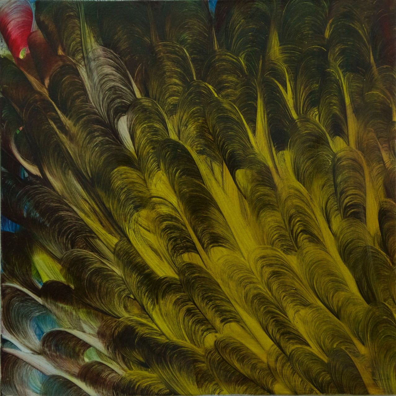Isa Dahl, sonst, 2014, Öl auf Leinwand, 100 cm x 100 cm, Preis auf Anfrage, dai150kü