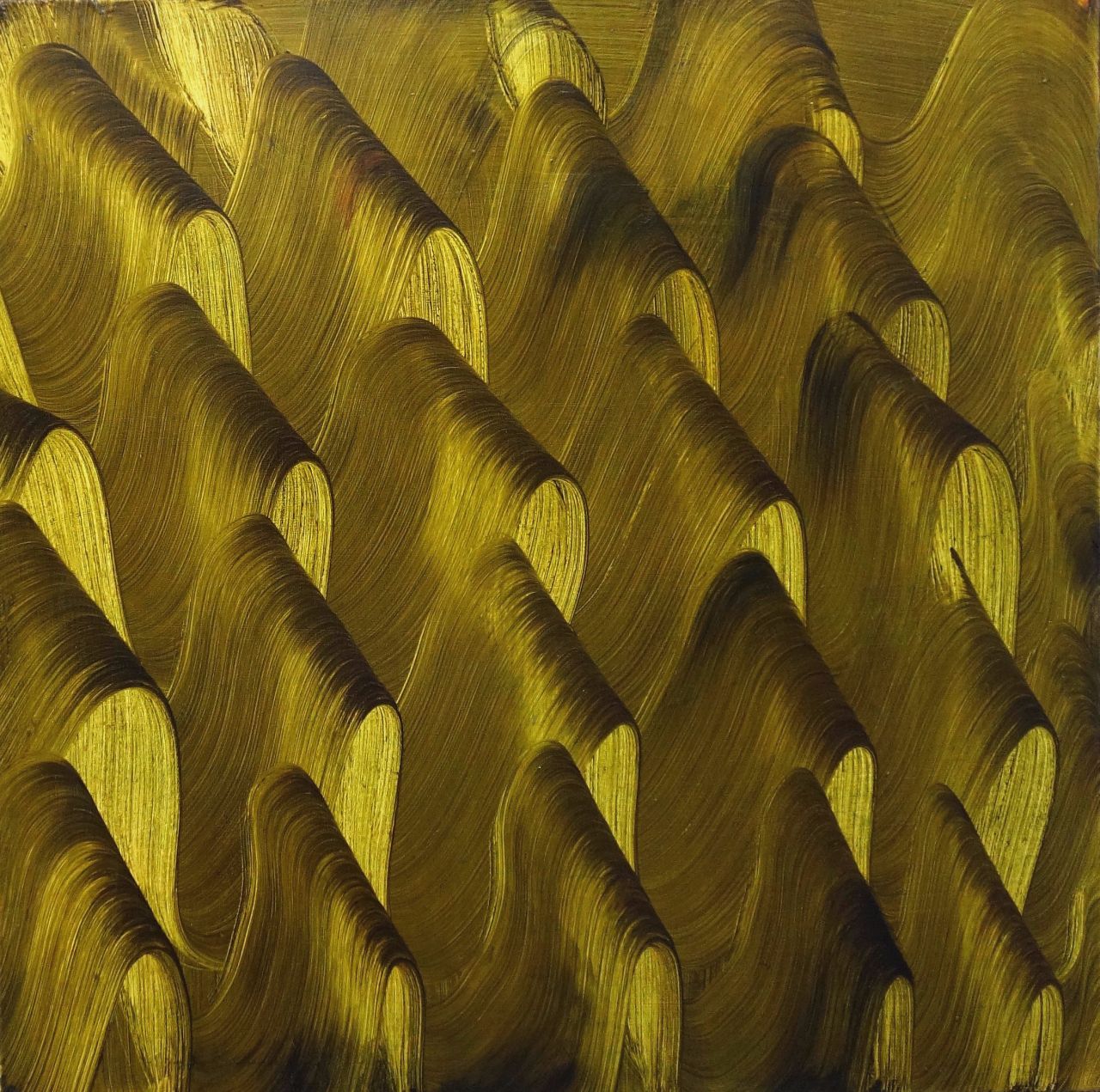 Isa Dahl, nur so, 2014, Öl auf Leinwand, 120 cm x 120 cm, Preis auf Anfrage, dai147kü, Galerie Cyprian Brenner