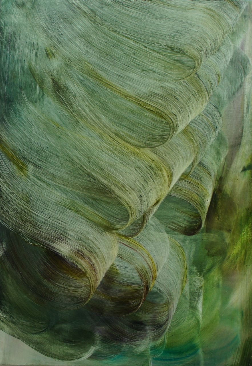 Isa Dahl, Wanderung, 2016, Öl auf Leinwand, 170 cm x 120 cm, Preis auf Anfrage, dai010kü