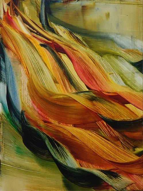 Isa Dahl , wanderung , 2017 , Öl auf Leinwand , 80 cm x 60 cm , Preis auf Anfrage, dai093lo