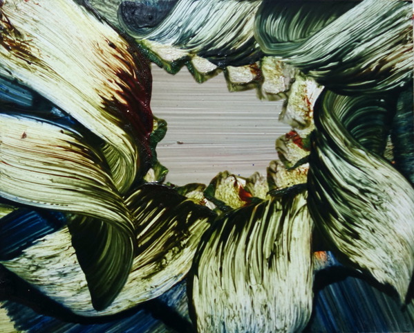 Isa Dahl, borst, hugs and flowers (SWG59), 2019 , Öl auf Holz , 24 cm x 30 cm x 4 cm, Preis 450 €, dai115kü