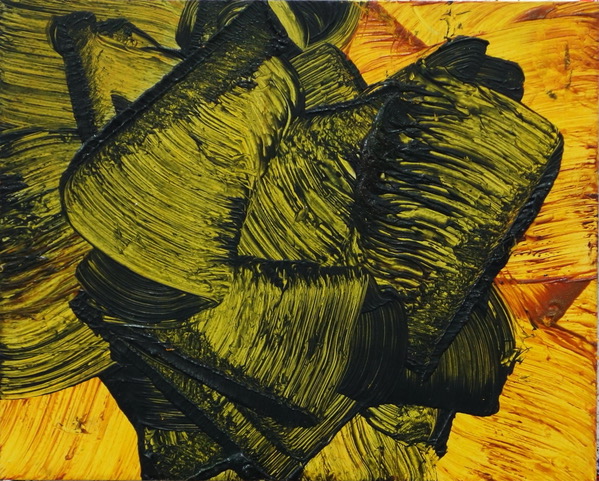 Isa Dahl, borst, hugs and flowers (SWG6), 2019 , Öl auf Holz , 24 cm x 30 cm x 4 cm, Preis 450 €, dai062kü