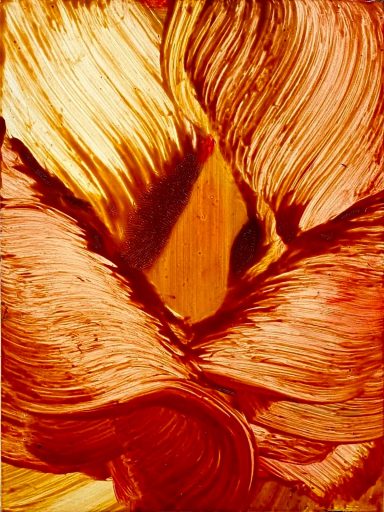Isa Dahl, nightandday (Nr.01), 2022, Öl auf Holz, 40 x 30 cm, Preis auf Anfrage