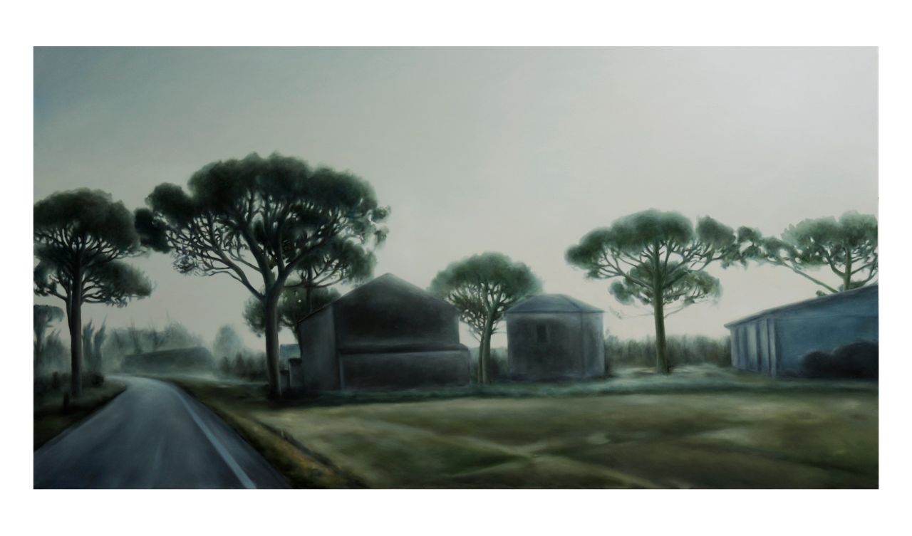 Franz Baumgartner, Erwachen, 1.2012, Öl auf Leinwand, 159 cm x 300 cm, Preis auf Anfrage, baf044kü