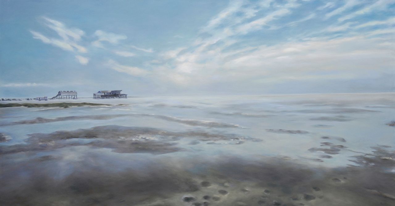 Franz Baumgartner, St. Peter, 8.2017, Öl auf Leinwand, 159 cm x 300 cm, Preis auf Anfrage, baf065re