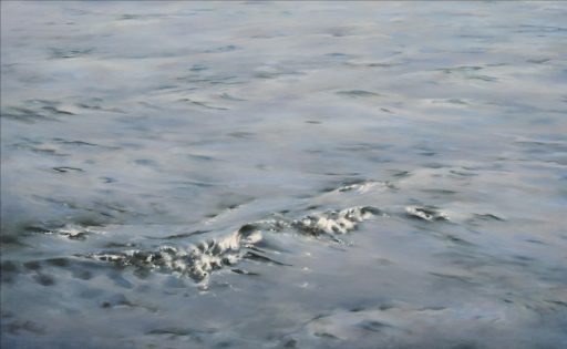 Franz Baumgartner, Welle, 9.2019, Öl auf Leinwand, 95 cm x 153 cm, Preis auf Anfrage, Galerie Cyprian Brenner