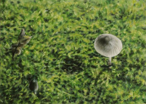 Franz Baumgartner, kleine Welt, 9.2023, Öl auf Leinwand, 38 cm x 53 cm, Preis auf Anfrage
