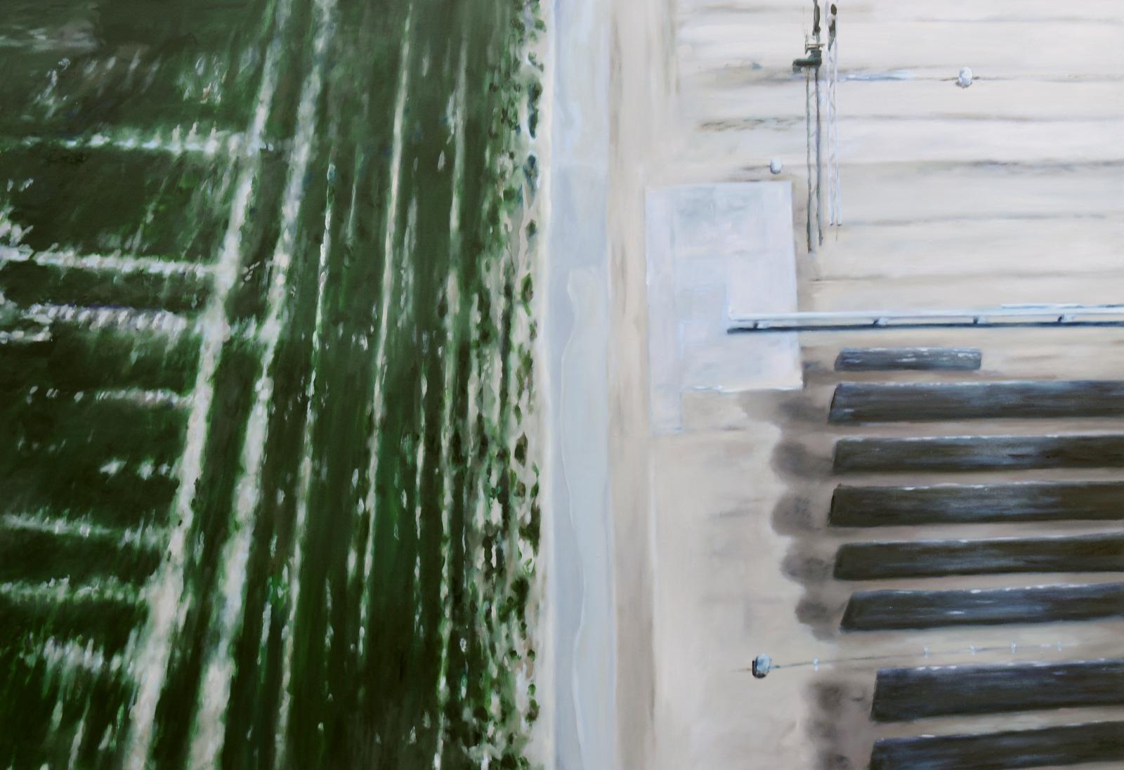 Franz Baumgartner, Kosta, 11.2019, Öl auf Leinwand, 120 cm x 175 cm, Preis auf Anfrage, baf077kü