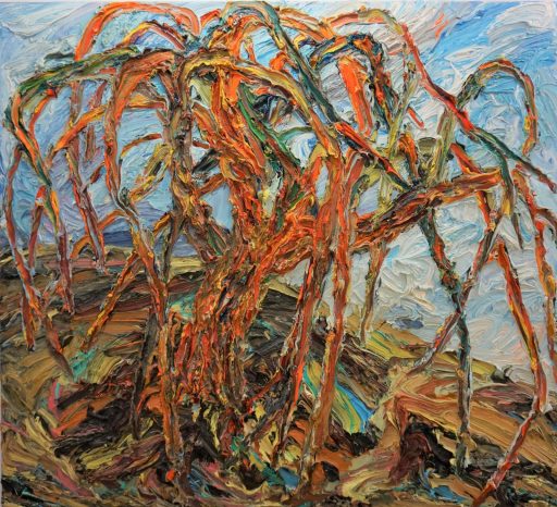Harry Meyer, Baum, 2010, Öl auf Leinwand, 95 x 105 cm, Preis auf Anfrage, mey033ko