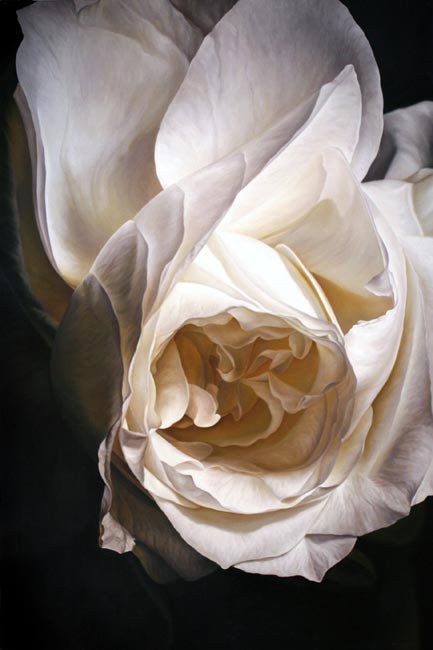 Hermann Försterling, Flügelrose, 10-2010, Öl auf Leinwand, 180 x 120 cm, reserviert, föh005re