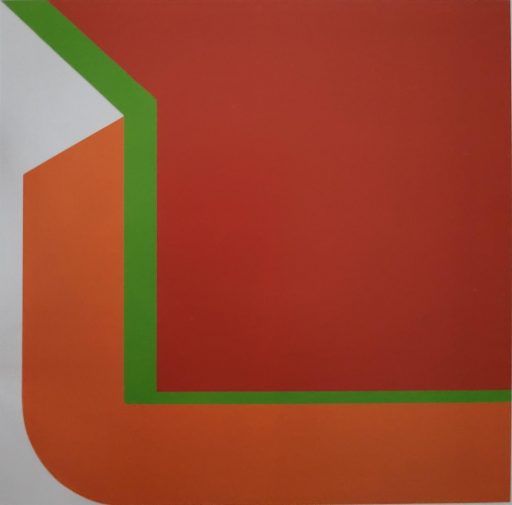 Georg Karl Pfahler, S-Mansuro II, 1968 - 1978, 200 cm x 200 cm, Preis auf Anfrage, Galerie Cyprian Brenner