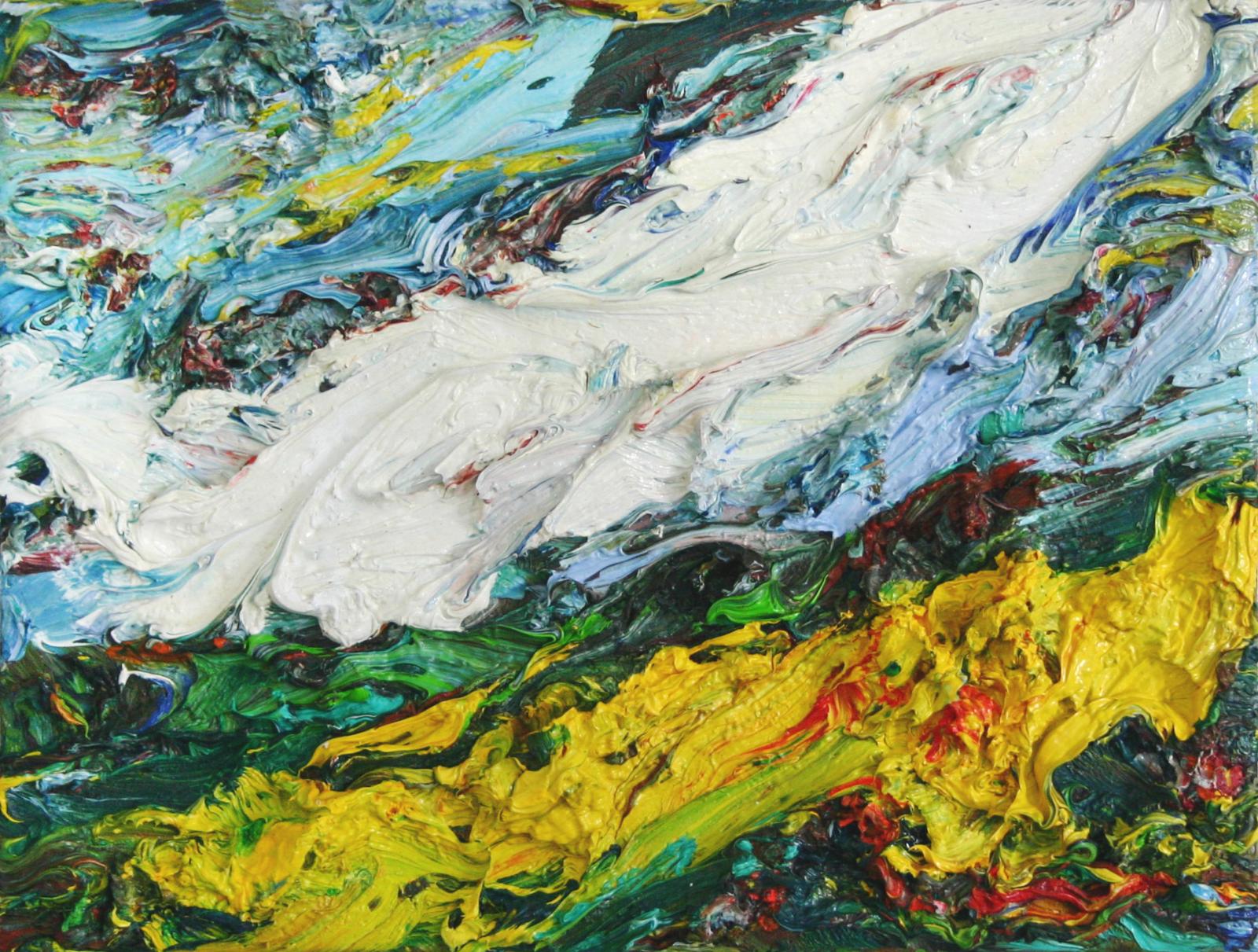 Harry Meyer, FELD, 2012, Öl auf Leinwand, 31 cm x 41 cm, Preis auf Anfrage, mey007kü