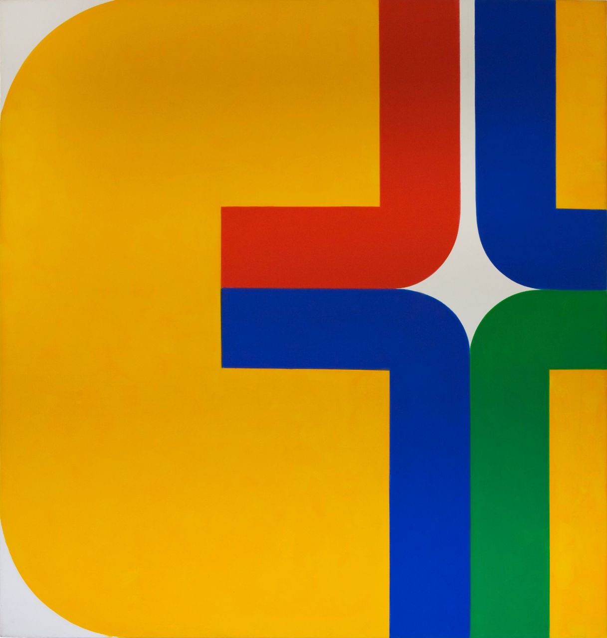 Georg Karl Pfahler, Warschau Zyklus Nr.10, 1971, 200 cm x 200 cm, Preis auf Anfrage, SüdWestGalerie