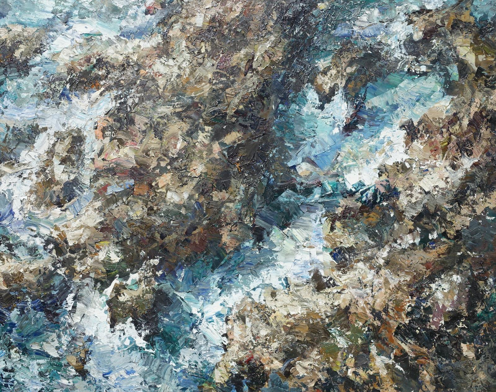 Rudi Weiss, Bretagne, 17-2000, Öl auf Leinwand, 80 cm x 100 cm, wer009kü, SüdWestGalerie