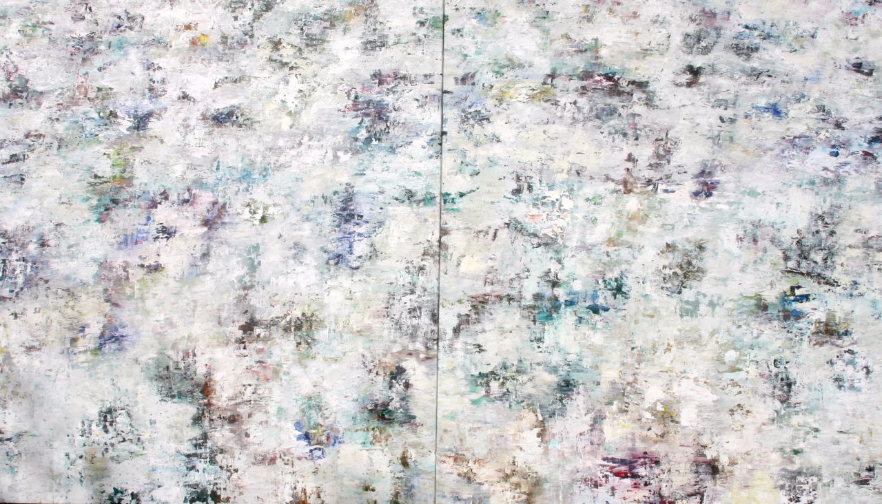 Rudi Weiss, O.T., 18-2014 , Öl auf Leinwand, 160 cm x 280 cm, Preis: 11.000 €, wer022kü