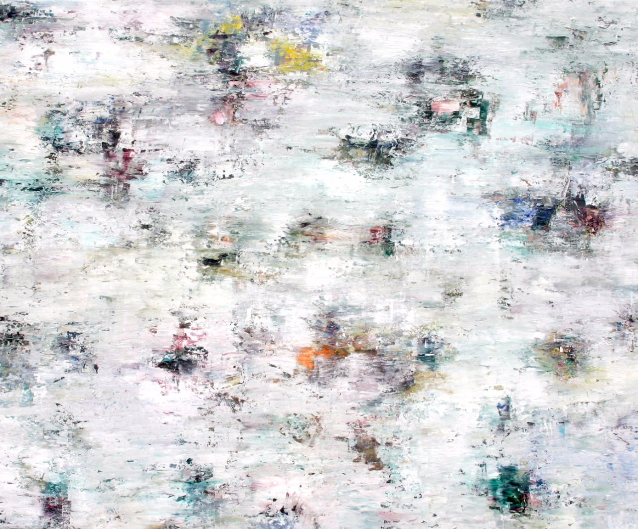 Rudi Weiss, Fluss , 2-2014, Öl auf Leinwand, 120 cm x 145 cm, verkauft!, SüdWestGalerie