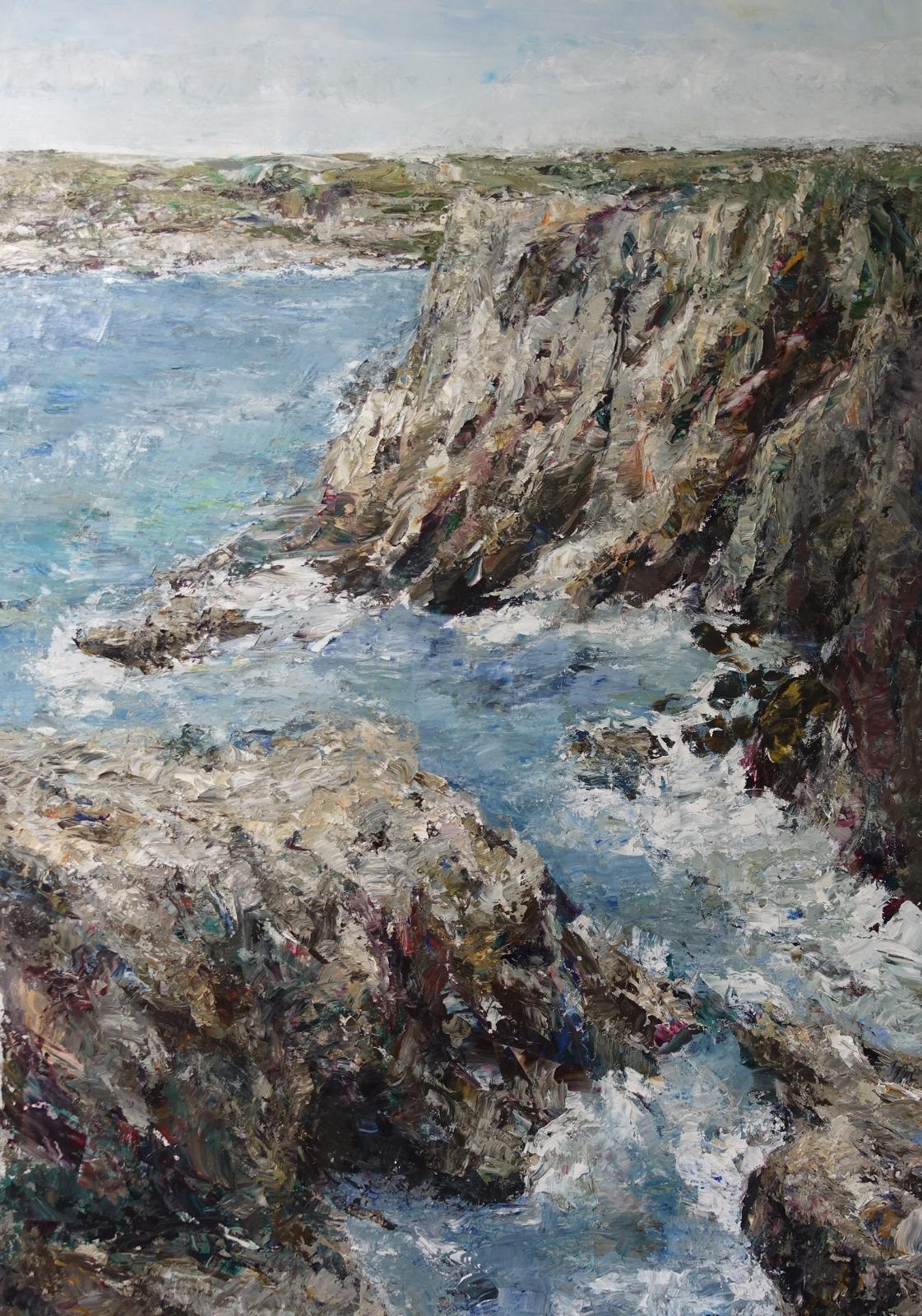 Rudi Weiss, Bretagne 2, 2020, 180 x 120 cm, Preis auf Anfrage, wer012kü, SüdWestGalerie