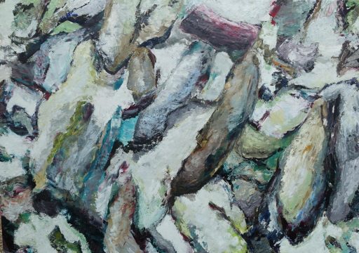 Rudi Weiss, o.T., 2020, Öl auf Leinwand, 100 x 145 cm, Preis auf Anfrage, wer002kü, SüdWestGalerie