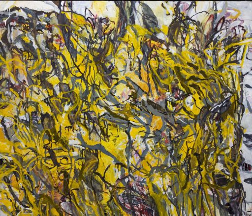 Elke Wree, Sonnengeflecht, 2015-2016, Öl auf Leinwand, 130 cm x 150 cm, Preis auf Anfrage, Galerie Cyprian Brenner, 