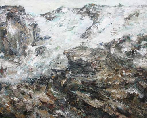 Rudi Weiss, 19-2015, Öl auf Leinwand, 80 cm x 100 cm, verkauft!, SüdWestGalerie