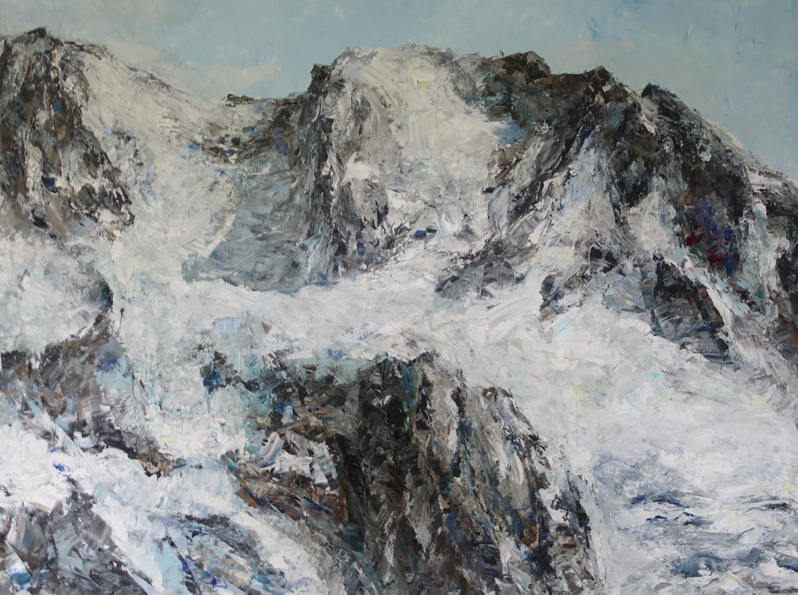 Rudi Weiss, Berge, 2020, 110 cm x 140 cm, Preis auf Anfrage, SüdWestGalerie