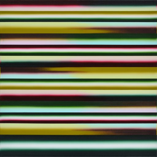 Vera Leutloff, Vorbei: Jagd, 2016, Öl auf Leinwand, 70 cm x 70 cm, Preis auf Anfrage, Galerie Cyprian Brenner