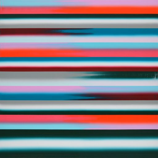 Vera Leutloff, Horizont: Tau, 2015, Öl auf Leinwand, 110 x 110 cm, Preis auf Anfrage, lev016kü