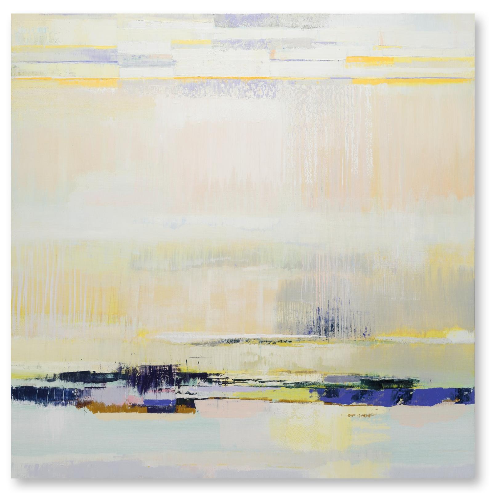 Bruno Kurz, Moon Shore , 2019, 180 cm x 180 cm, Acryl, Öl auf Leinwand, Preis auf Anfrage, kub105kü