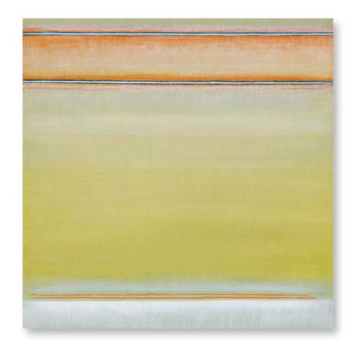 Bruno Kurz, Clear New Skies 1, 2014, Acryl, Öl auf Metall, 70 cm x 70 cm, Preis auf Anfrage, kub076kü