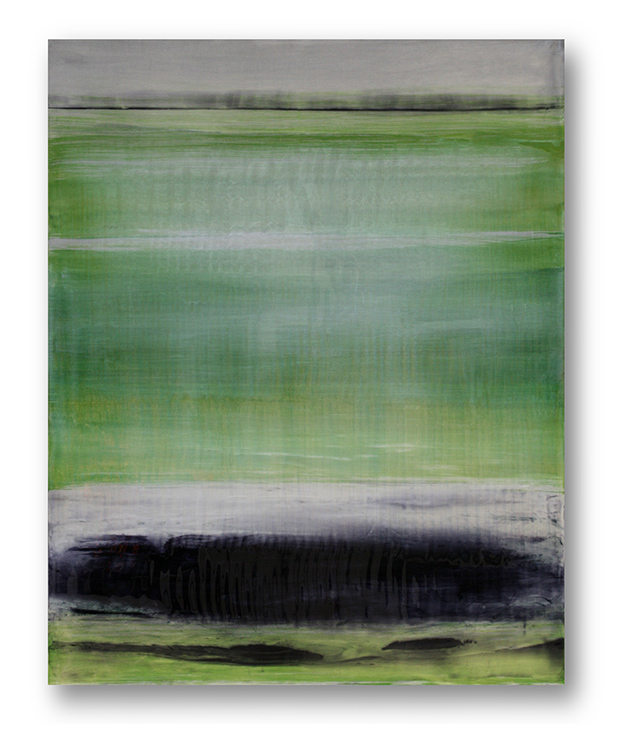 Bruno Kurz , Dunkles Licht 1 , 2014-2016, Harz, Acryl auf Metall, 87,5 cm x 70 cm , verkauft, kub063ve