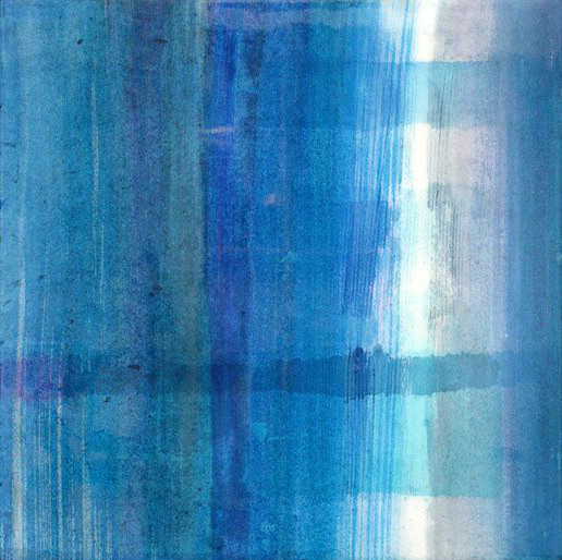 Bruno Kurz , Großer Opal 2 , 2005 , Aquarellpapier, kaschiert, Holz, Acrylat, 40 cm x 40 cm, Preis auf Anfrage, kub044kü