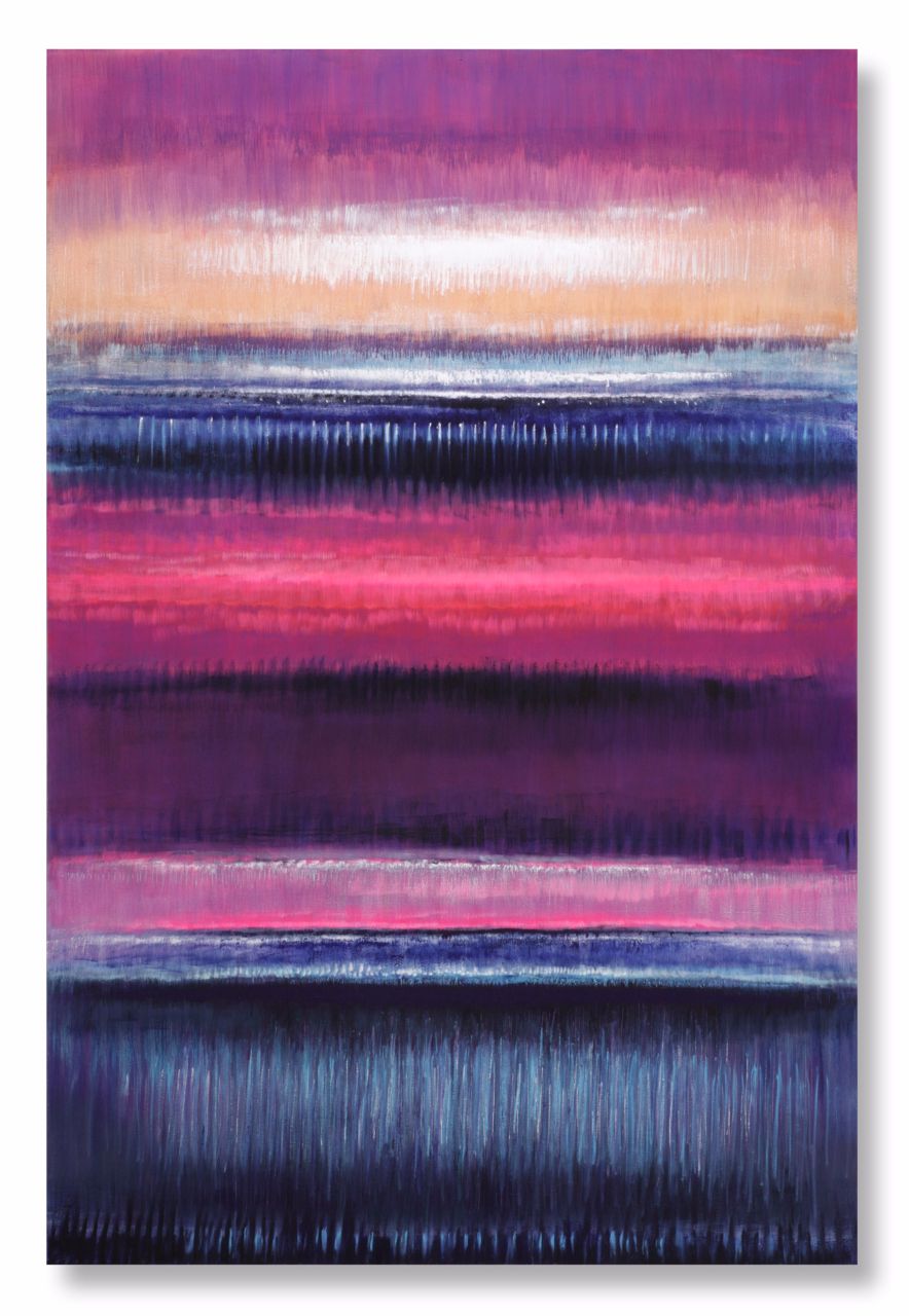 Bruno Kurz, Morgenlicht , 2016 , Öl/Acryl auf Leinwand , 240 cm x 160 cm, Preis auf Anfrage, kub057kü