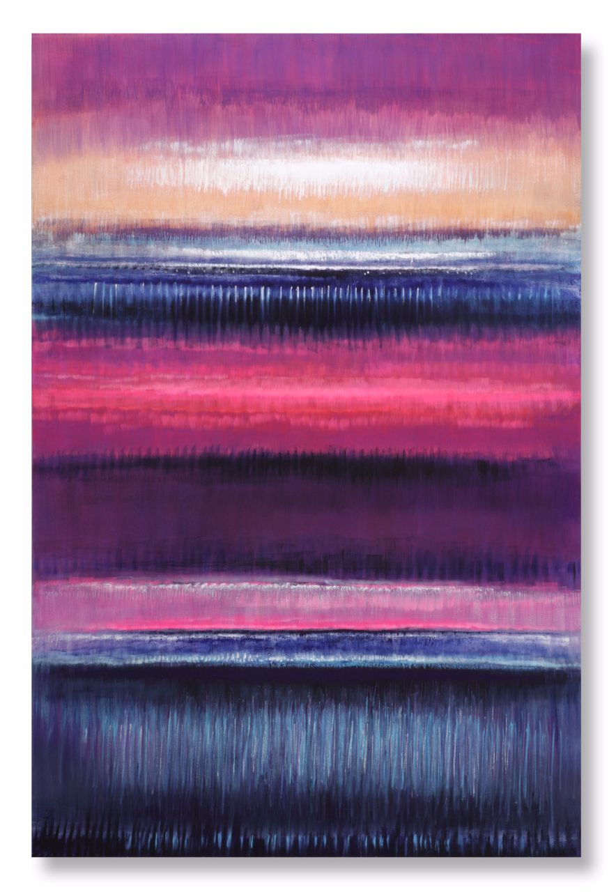 Bruno Kurz, Morgenlicht , 2016 , Öl/Acryl auf Leinwand , 240 cm x 160 cm, Preis auf Anfrage, kub057kü