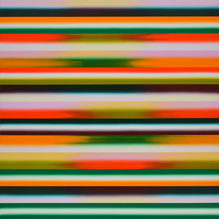 Vera Leutloff, Horizont: Tunis, 2013, Öl auf Leinwand, 130 cm x 130 cm, Preis auf Anfrage, lev018kü