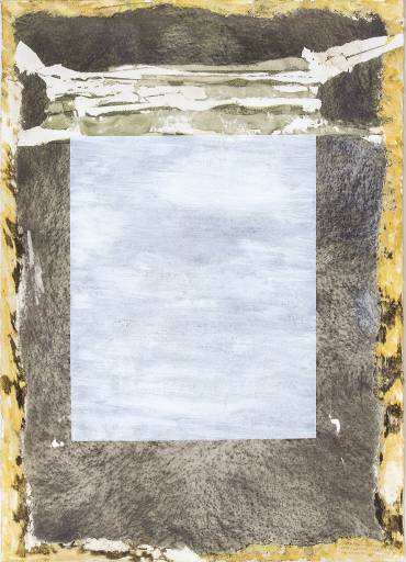 Regina Baumhauer, Open Letter, Der Körper vergisst nichts, 2012, Acryl Graphit auf Papier, 79 cm x 58 cm