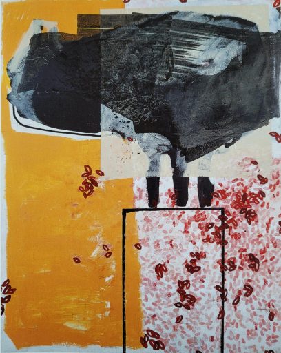 Regina Baumhauer, Open letter, Bowli, 2000, 174 cm x 138 cm, bar003re, Preis auf Anfrage, SüdWestGalerie