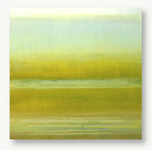 Bruno Kurz, Very far away, 2013, Harze,Pigment auf Metall, 125 cm x 125 cm, - verkauft!
