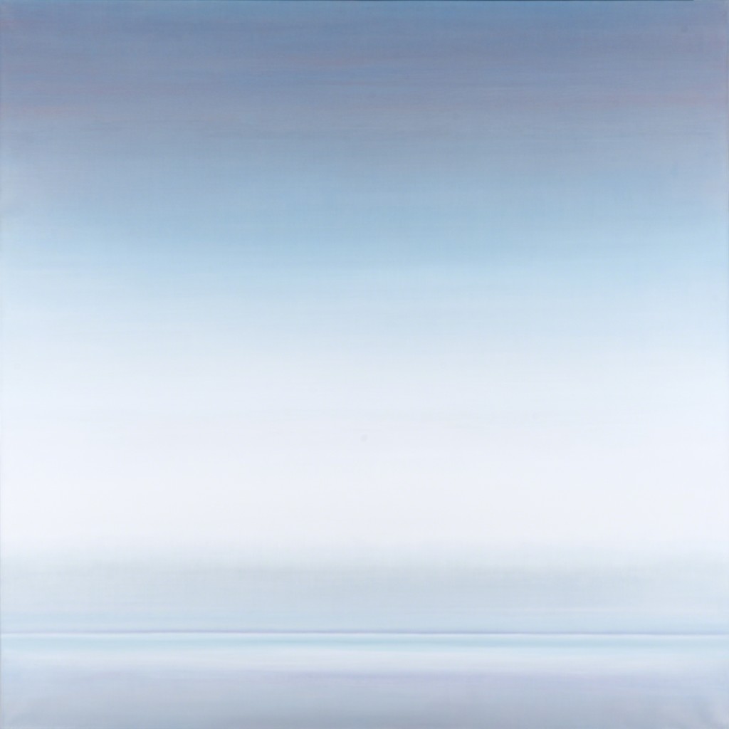 Bruno Kurz, Great Silence 3, 2017, 180 cm x 180 cm, Acryl auf Leinwand, - verkauft!