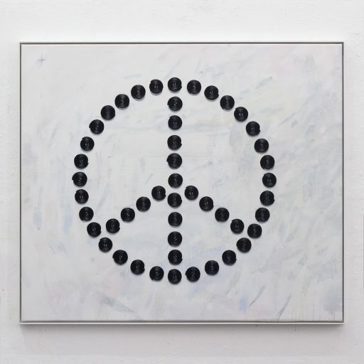 Johann Schäfer, Snails, 2018, Acryl auf Baumwollgewebe, 100 cm x 115 cm, Preis auf Anfrage, Galerie Cyprian Brenner