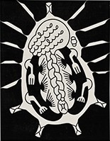 Georg Heller, Linolschnitt Teil 2, 1999, 86 cm x 113 cm 2-teilig, Preis auf Anfrage, SüdWestGalerie