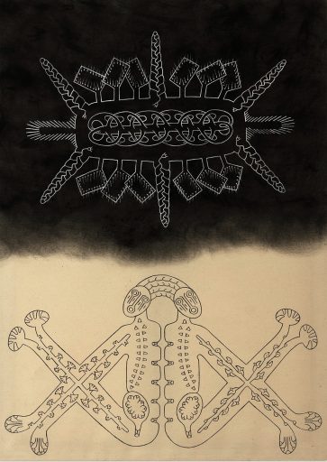 Georg Heller, Unheil droht, 1997, 100 cm x 140 cm, Preis auf Anfrage, SüdWestGalerie