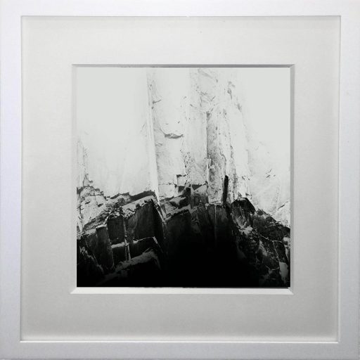 Daniel Sigloch, Rock 8, 2020, Mischtechnik auf Papier, 19 x 19 cm, gerahmt, Preis auf Anfrage