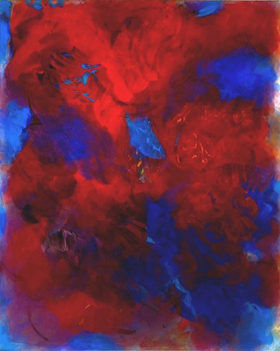 Hanspeter Münch, Con fuoco, 2002, Acryl auf Leinwand, 200 cm x 160 cm, Preis auf Anfrage, SüdWestGalerie