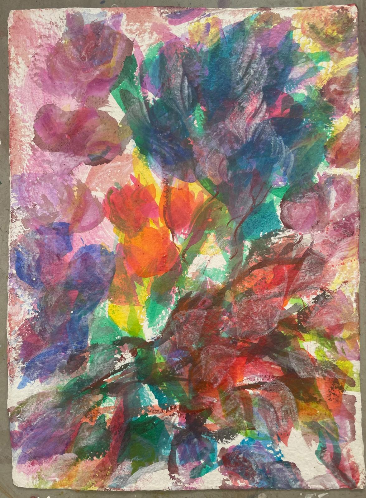 Hanspeter Münch, Ohne Titel (03), 2014-2020, Acryl auf Cotone (Büttenpapier),, 75 cm x 56 cm, Preis auf Anfrage, Galerie Cyprian Brenner