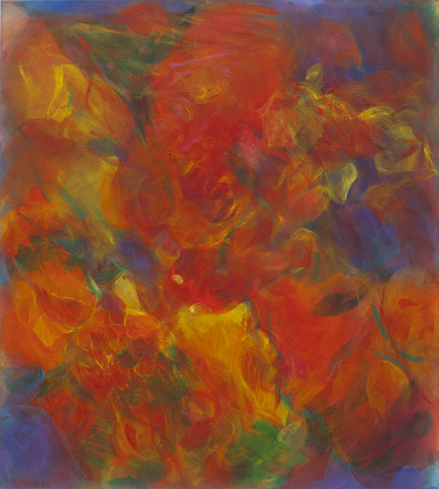 Hanspeter Münch, Modulation, 3/2003, Tempera/Öl auf Leinwand, 145 cm x 130  cm, Preis auf Anfrage, Galerie Cyprian Brenner